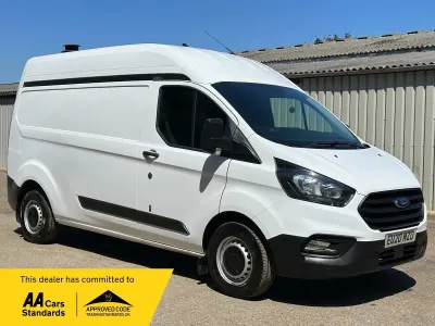 Used Ford Transit Custom S 105 HP (77 kW) 2020 White Van