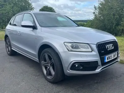 Used Audi Q5 S-line plus 2015 Silver SUV