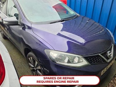 Used Nissan Pulsar N-Connecta 2017 Blue Hatchback