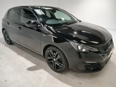 Used Peugeot 308 GT-line 130 HP (95 kW) 2019 Black Hatchback
