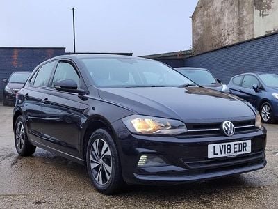 Used VW Polo SE 94 HP (69 kW) 2018 Black Hatchback