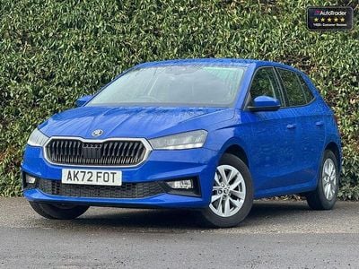 Used Skoda Fabia Comfort 110 HP (80 kW) 2022 Blue Hatchback
