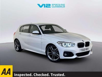 Used BMW 118 M Sport 136 HP (100 kW) 2018 White Hatchback