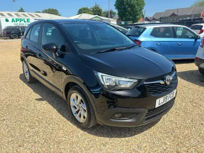 Używany Vauxhall Crossland X S 110 KM (80 kW) 2019 Czarny SUV