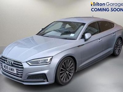 Silver Used 2019 Audi A5 Sportback S-Line Hatchback | £15,550 (Fair price)