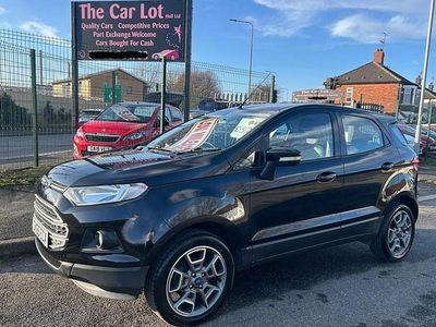 Used Ford Ecosport Zetec 125 HP (91 kW) 2015 Black SUV