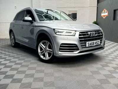 Used Audi Q5 S-Line 190 HP (139 kW) 2018 Silver SUV