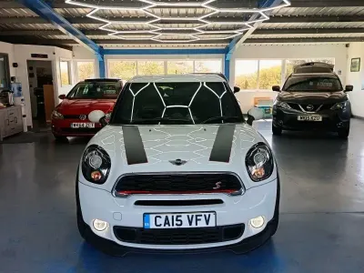 Begagnad Mini Cooper S Coupé 2015 Vit Sportkupé
