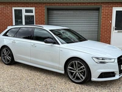White Used 2018 Audi A6 Black Edition Estate | £16,699 (Fair price)