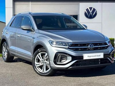 New VW T-Roc R-line 150 HP (110 kW) 2025 Silver SUV