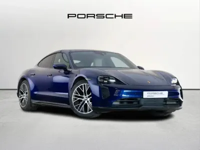 Used Porsche Taycan 350 kW (476 HP) 2021 Blue Sedan