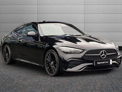 Obsidian black Used 2025 Mercedes CLE300 Edition Coupe | £51,990 (Expensive)