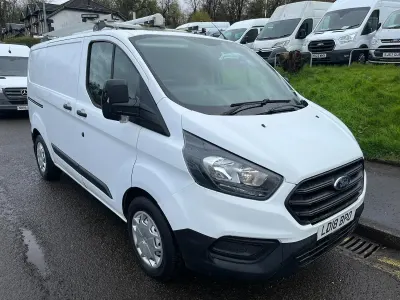 Used Ford Transit Custom 105 HP (77 kW) 2018 White Van