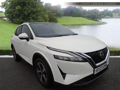White Used 2023 Nissan Qashqai N-Connecta SUV | £17,300 (Good price)