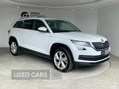 Używany Skoda Kodiaq 150 KM (110 kW) 2019 Biały SUV