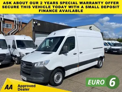 Usado Mercedes Sprinter 140 HP (102 kW) 2020 Branco Van