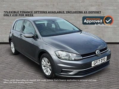 Used VW Golf VII SE 125 HP (91 kW) 2017 Grey Hatchback
