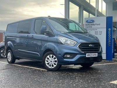 Blue Used 2023 Ford Transit Custom Limited Cabriolet | £25,995 (Fair price)