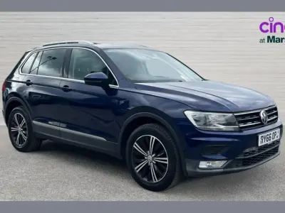 Used VW Tiguan SE 150 HP (110 kW) 2016 Blue SUV