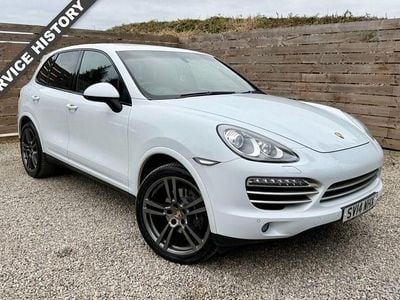 White Used 2014 Porsche Cayenne Platinum Edition SUV | £14,495 (Good price)