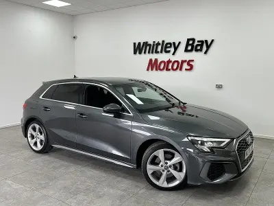 Used Audi A3 S-Line 150 HP (110 kW) 2020 Grey Sedan