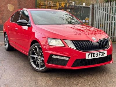 Used Skoda Octavia vRS 245 HP (180 kW) 2019 Red Hatchback
