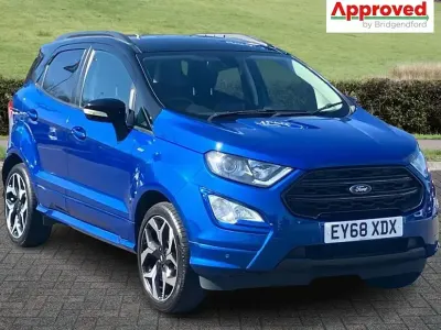 Używany Ford Ecosport ST-Line 140 KM (102 kW) 2018 Niebieski SUV