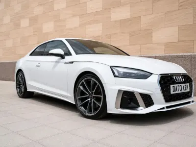 Used Audi A5 S-Line 147 HP (108 kW) 2023 White Coupe