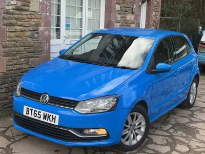 Used VW Polo SE 2015 Blue Hatchback