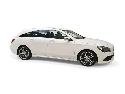 Used Mercedes CLA200 AMG line 2019 White Coupe