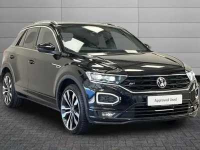 Usado VW T-Roc R-line 150 HP (110 kW) 2021 Preto SUV