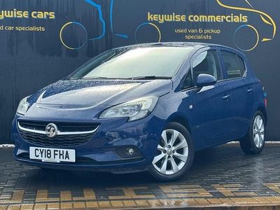 Used Vauxhall Corsa 90 HP (66 kW) 2018 Blue Hatchback