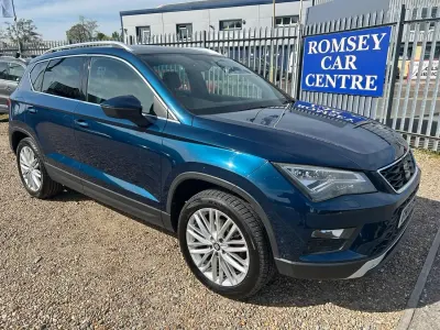 Używany Seat Ateca 4Drive 190 KM (139 kW) 2017 Niebieski SUV