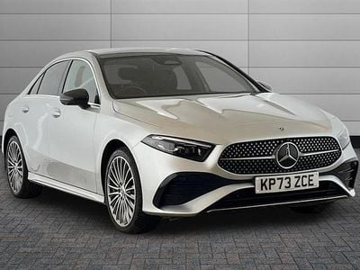 Used Mercedes A250 AMG Line Premium Plus 218 HP (160 kW) 2023 Iridium silver Sedan