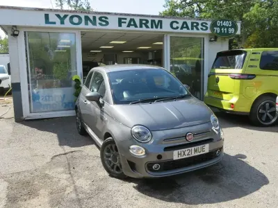 Used Fiat 500 Sport 70 HP (51 kW) 2021 Grey Hatchback
