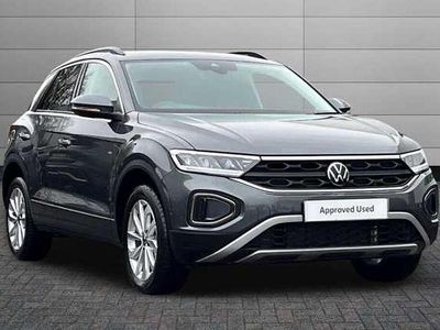 Indium grey Used 2025 VW T-Roc Match SUV | £25,995 (Fair price)