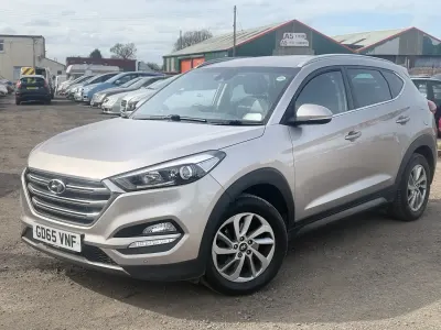 Used Hyundai Tucson Premium 2015 Beige SUV
