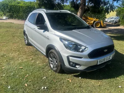 Used Ford Ka Plus Active 85 HP (62 kW) 2018 Silver Hatchback