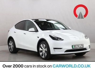 White Used 2024 Tesla Model Y Long Range AWD SUV | £33,982 (Expensive)