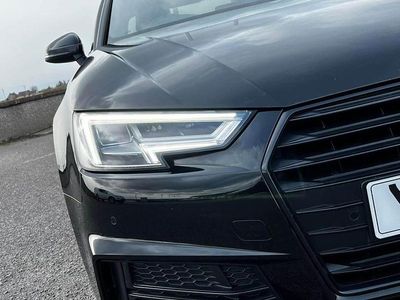Used Audi A4 Black Edition 150 HP (110 kW) 2017 Black Sedan