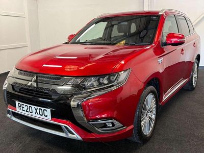 Used Mitsubishi Outlander P-HEV 2020 Red Estate