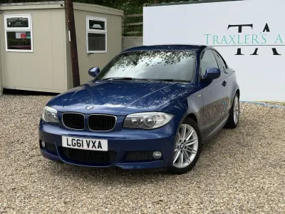 Begagnad BMW 120 Coupé M Sport 2011 Blå Sportkupé