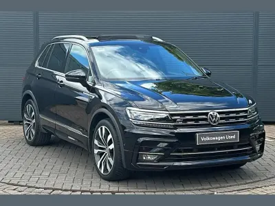 Used VW Tiguan R-line 150 HP (110 kW) 2020 Black SUV