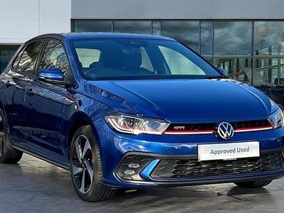Used VW Polo GTI 207 HP (152 kW) 2023 Reef blue metallic Hatchback