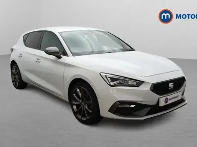 Used Seat Leon FR Sport 204 HP (150 kW) 2021 White Hatchback