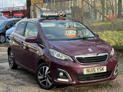 Used Peugeot 108 Allure 2015 Purple Hatchback