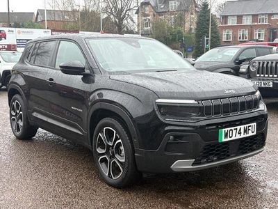 Used Jeep Avenger EV Summit 113 kW (154 HP) 2025 Red SUV