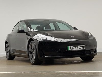 Black Used 2022 Tesla Model 3 RWD Sedan | £21,498 (A bit pricey)
