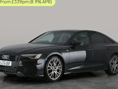 Begagnad Audi A6 Black Edition 204 HK (150 kW) 2022 Svart Sedan