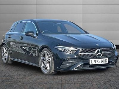 Used Mercedes A200 Executive 163 HP (119 kW) 2023 Cosmos black Hatchback